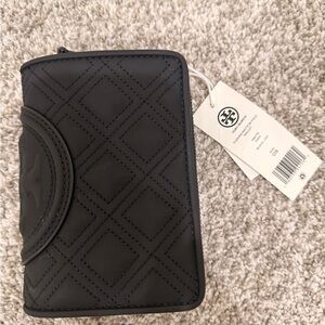 Tory Burch Fleming Matte Bi-Fold Wallet